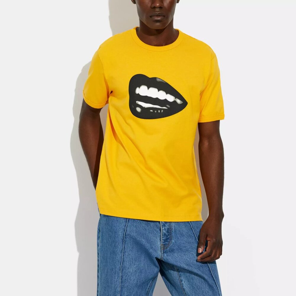 💋Coach X Tom Wesselmann T Shirt In Organic Cotton